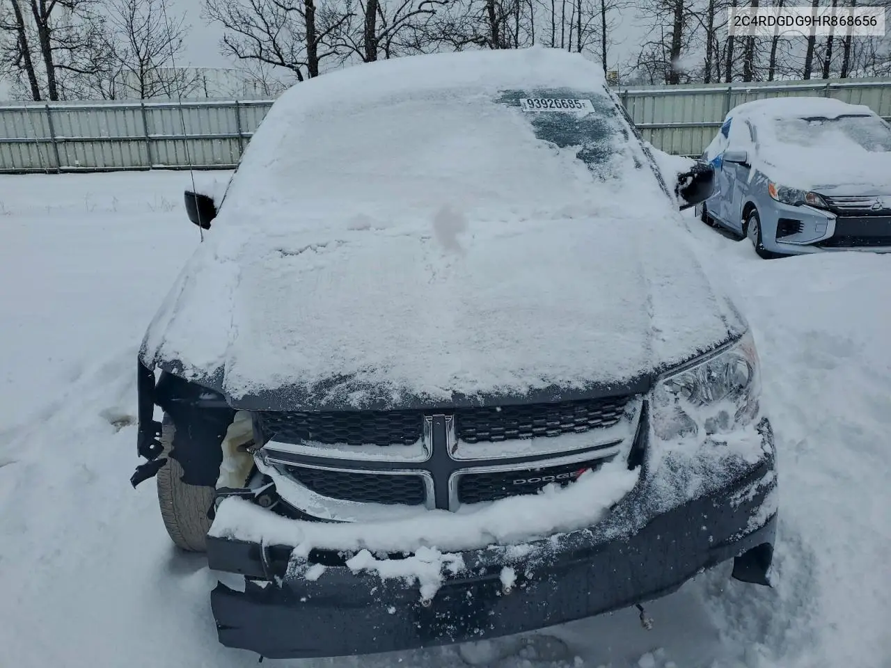 2C4RDGDG9HR868656 2017 Dodge Grand Caravan Crew