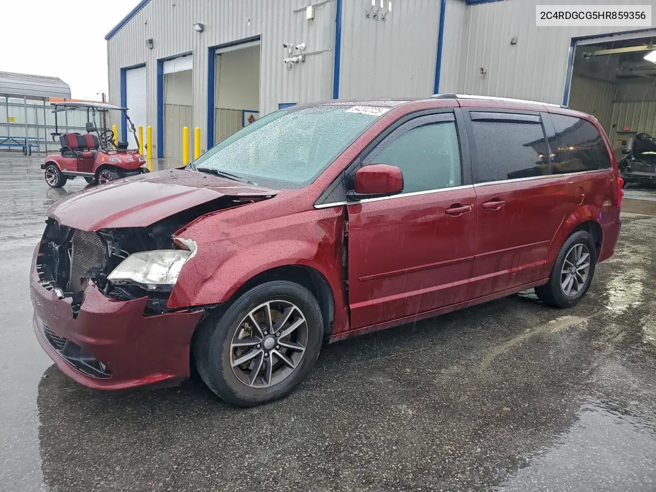 2C4RDGCG5HR859356 2017 Dodge Grand Caravan Sxt