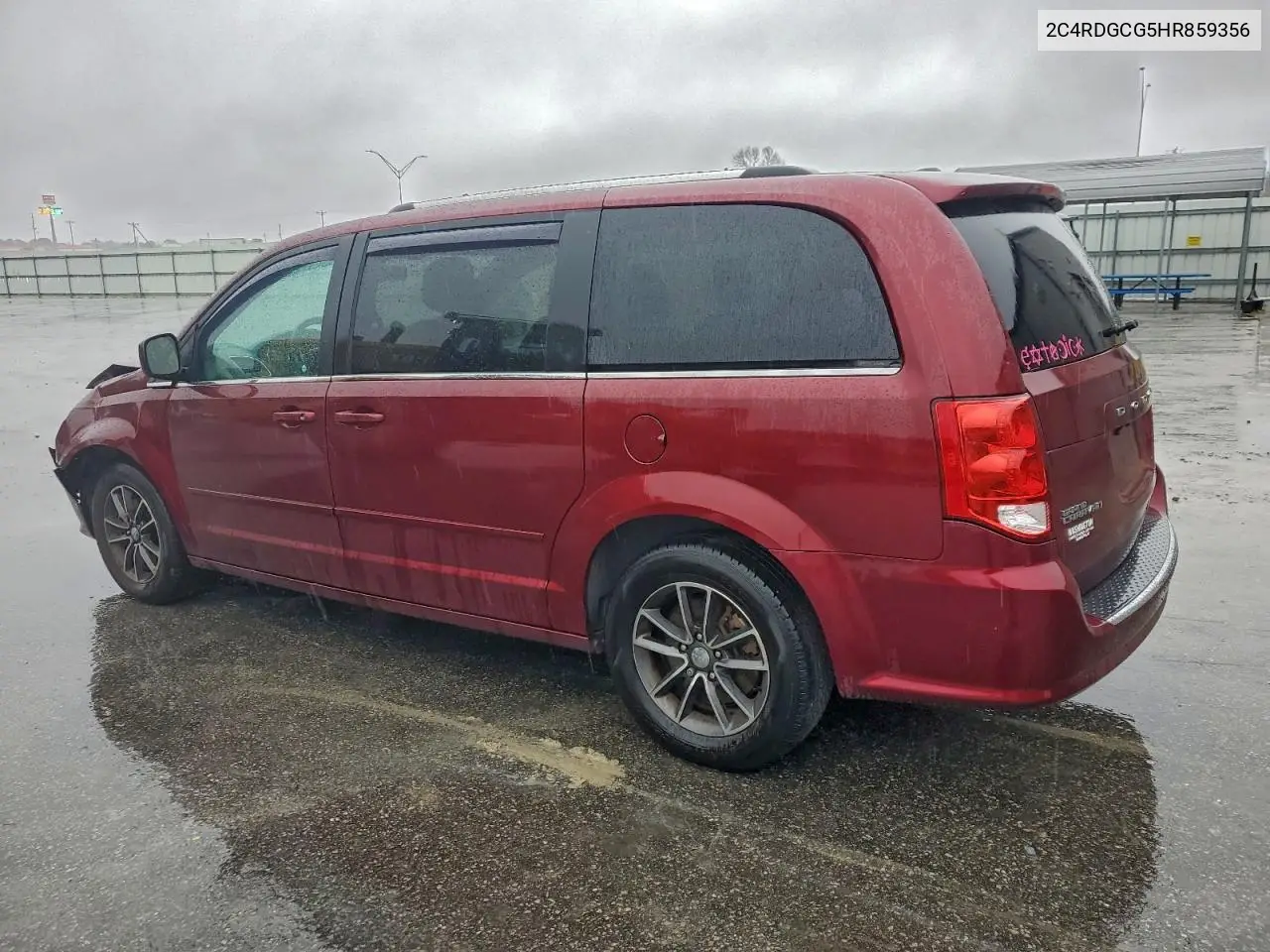 2C4RDGCG5HR859356 2017 Dodge Grand Caravan Sxt
