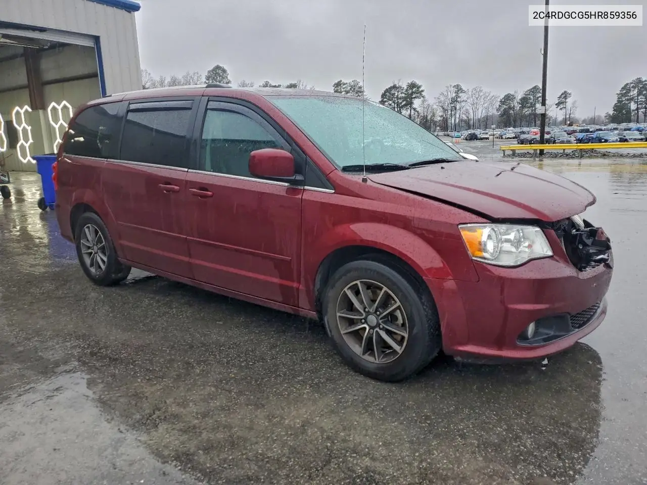 2C4RDGCG5HR859356 2017 Dodge Grand Caravan Sxt