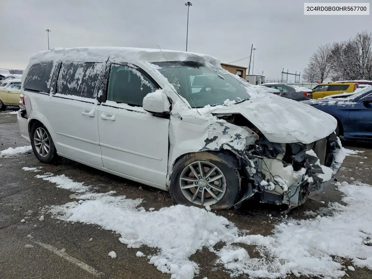 2C4RDGBG0HR567700 2017 Dodge Grand Caravan Se