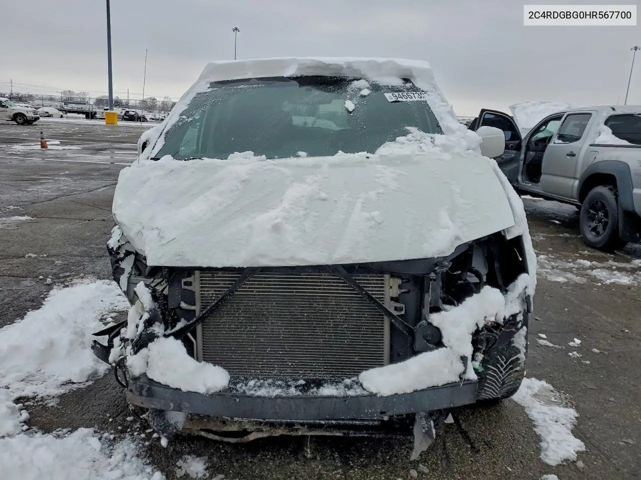 2C4RDGBG0HR567700 2017 Dodge Grand Caravan Se