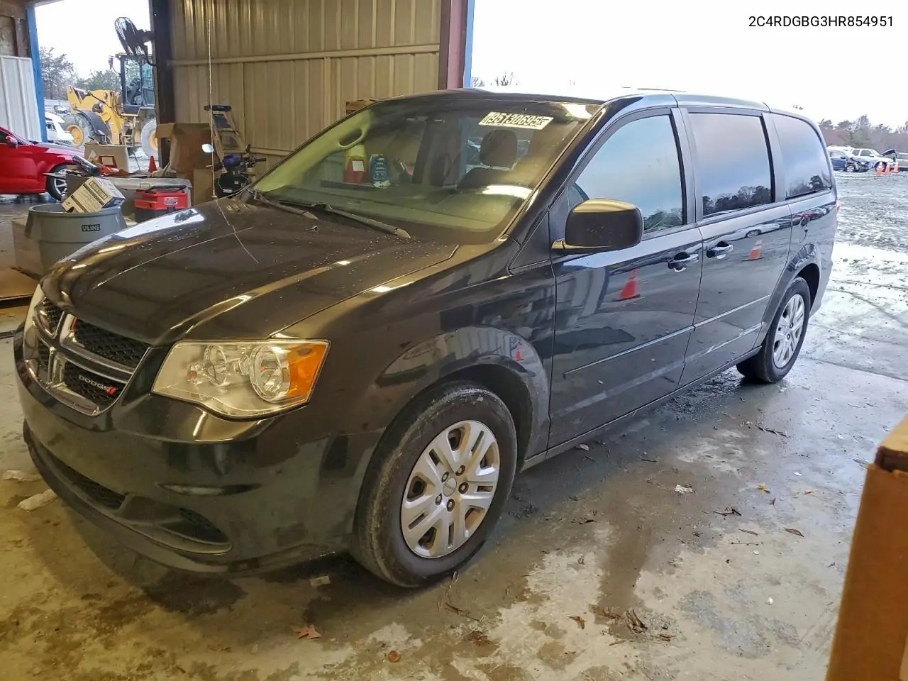 2C4RDGBG3HR854951 2017 Dodge Grand Caravan Se