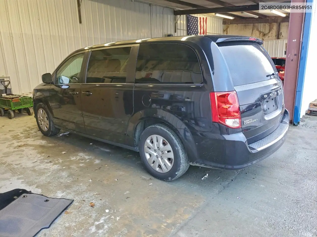 2C4RDGBG3HR854951 2017 Dodge Grand Caravan Se