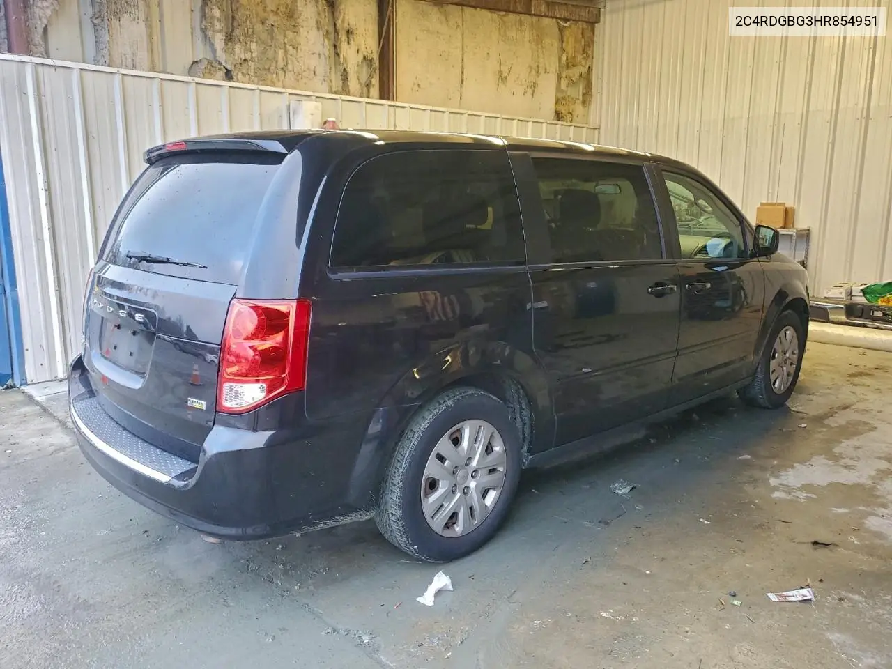2C4RDGBG3HR854951 2017 Dodge Grand Caravan Se