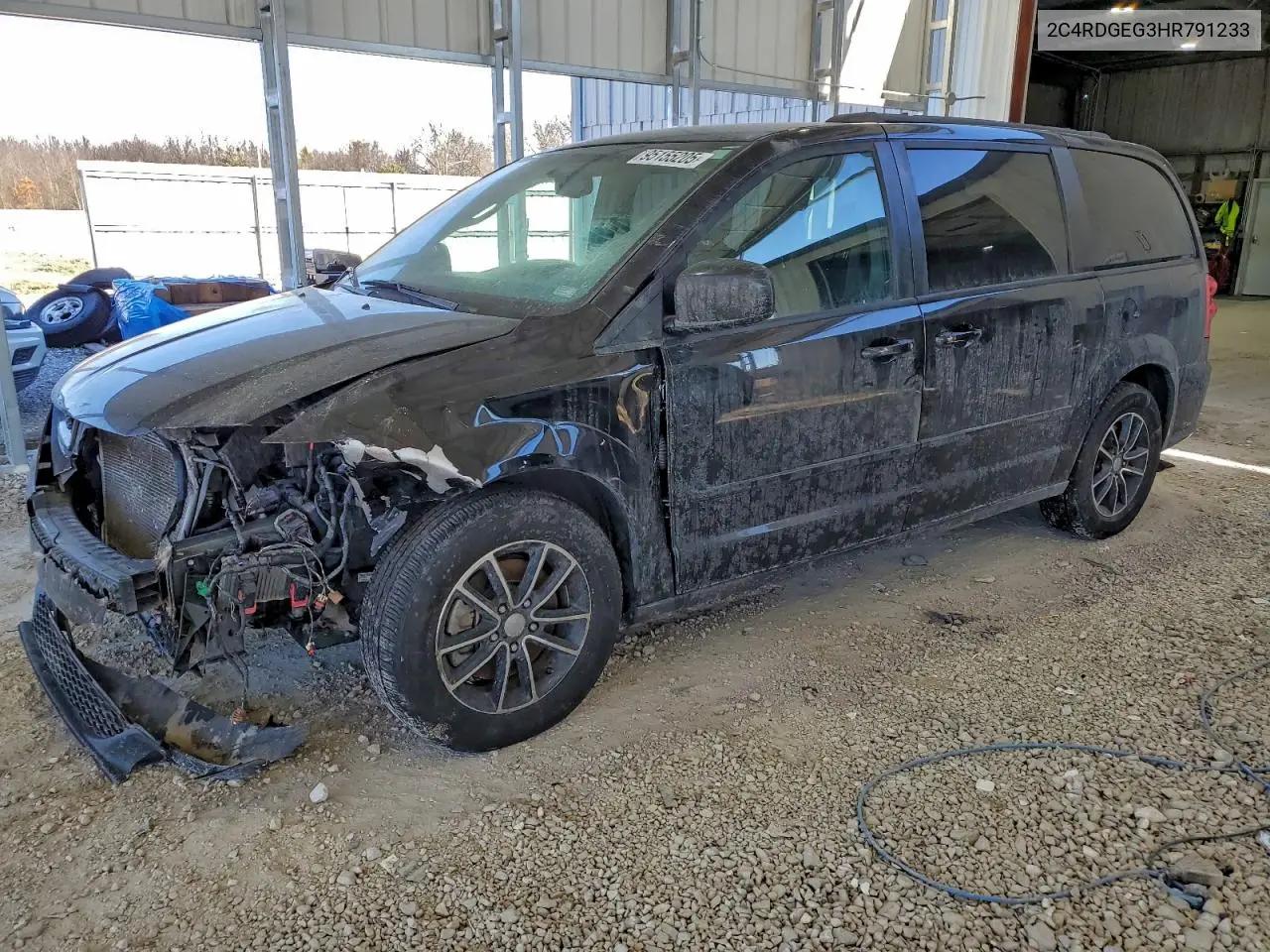 2C4RDGEG3HR791233 2017 Dodge Grand Caravan Gt