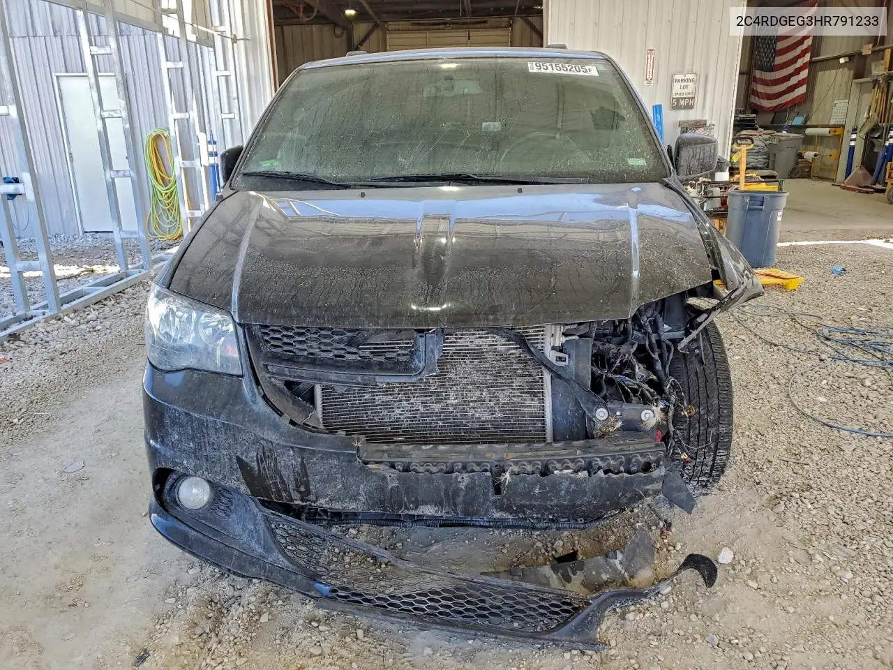2C4RDGEG3HR791233 2017 Dodge Grand Caravan Gt