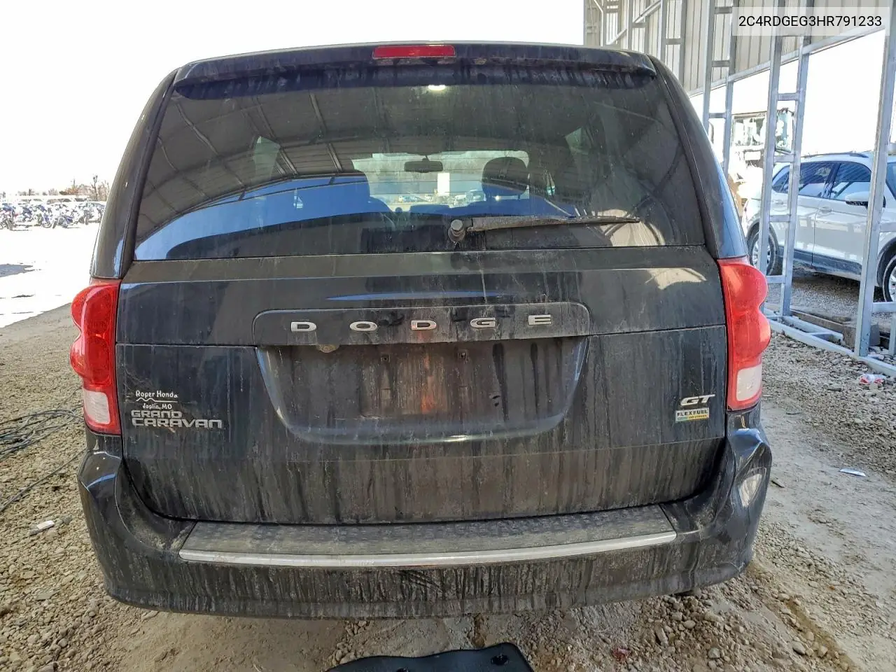 2C4RDGEG3HR791233 2017 Dodge Grand Caravan Gt