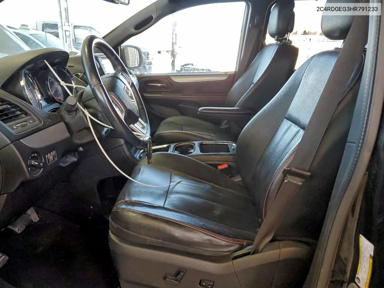 2C4RDGEG3HR791233 2017 Dodge Grand Caravan Gt