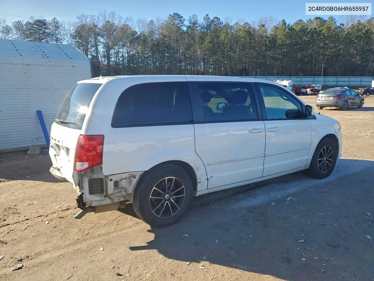 2C4RDGBG6HR655957 2017 Dodge Grand Caravan Se