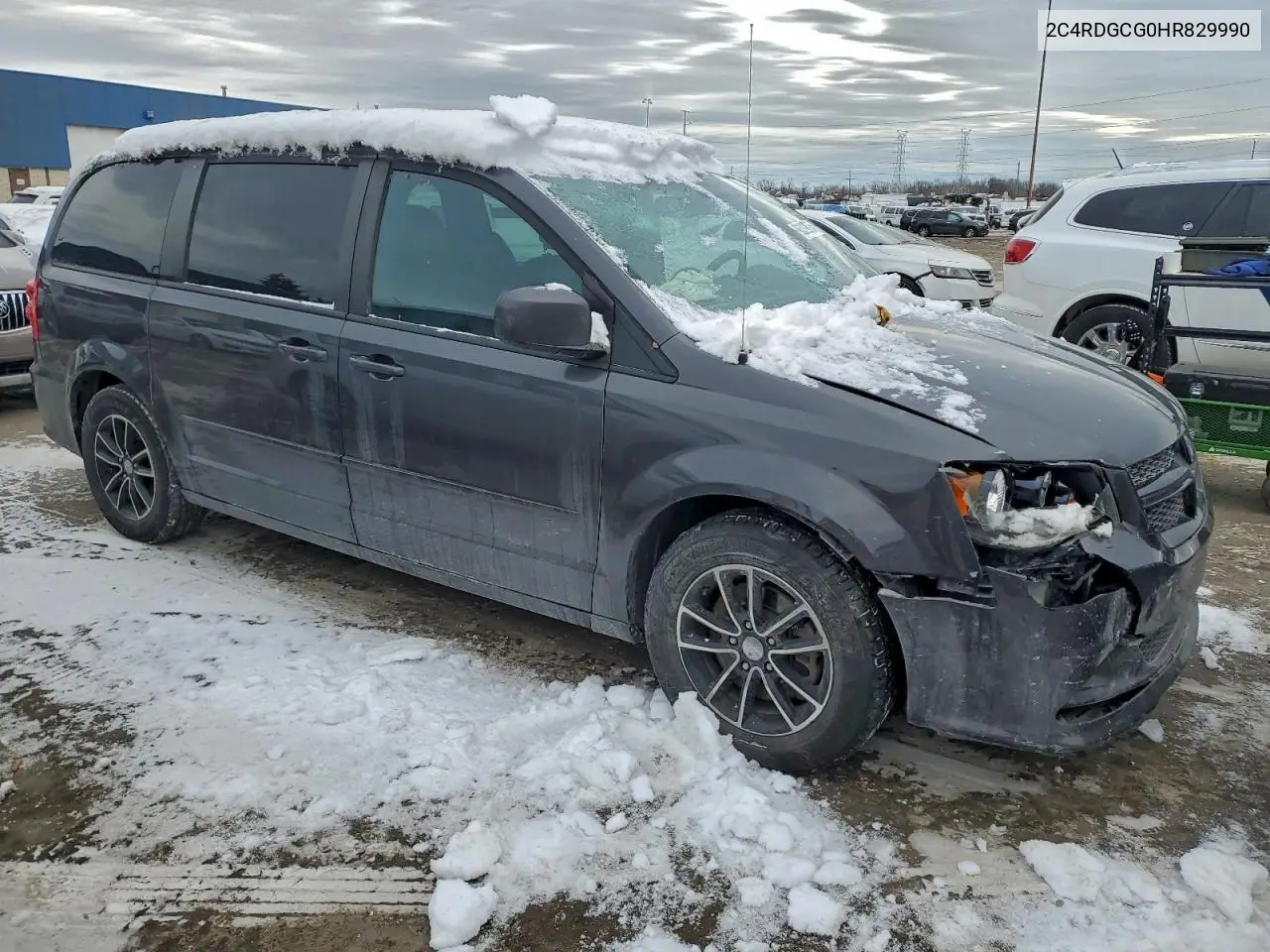 2C4RDGCG0HR829990 2017 Dodge Grand Caravan Sxt