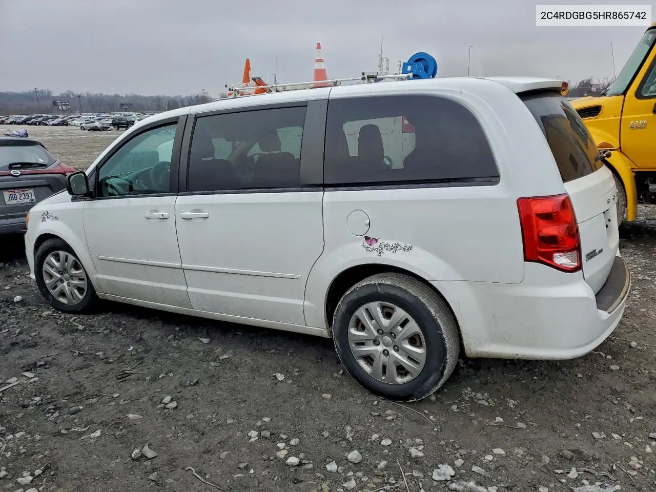 2C4RDGBG5HR865742 2017 Dodge Grand Caravan Se