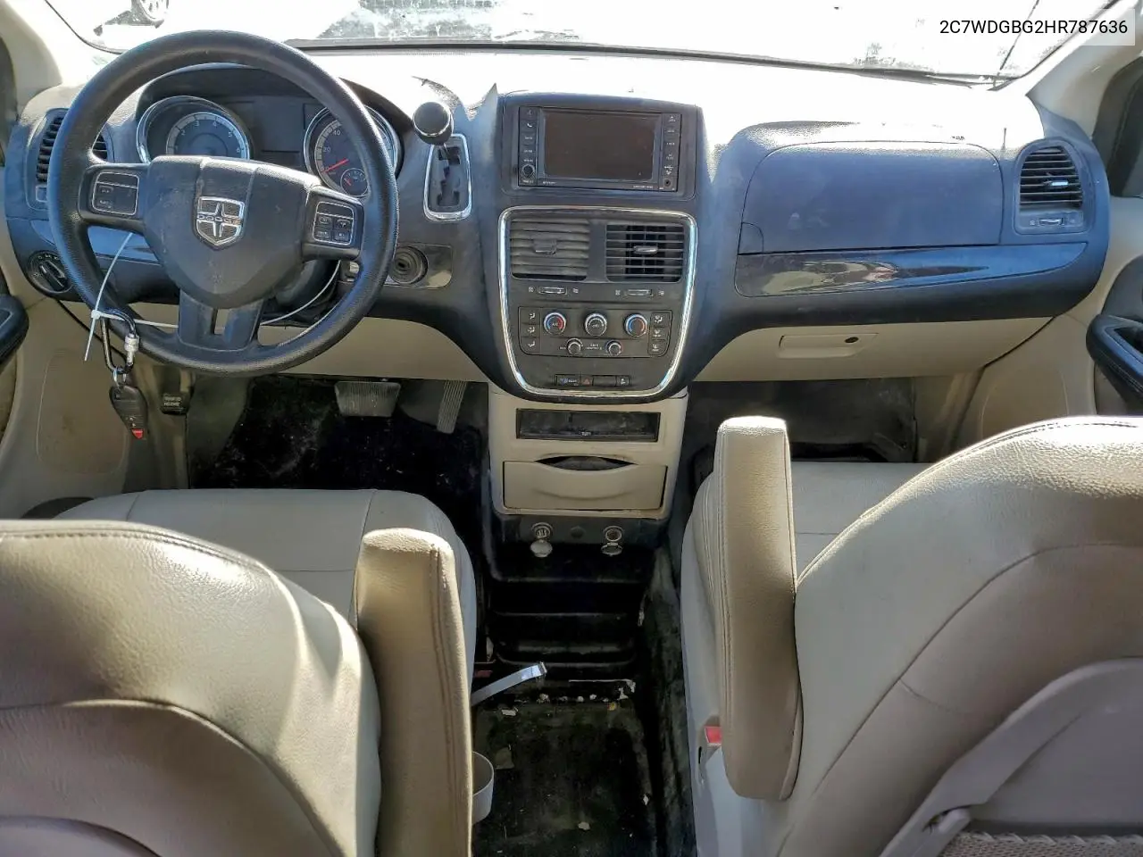 2C7WDGBG2HR787636 2017 Dodge Grand Caravan Se