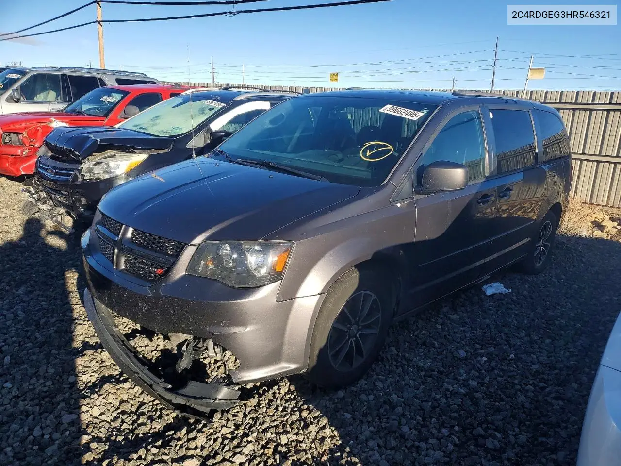 2C4RDGEG3HR546321 2017 Dodge Grand Caravan Gt