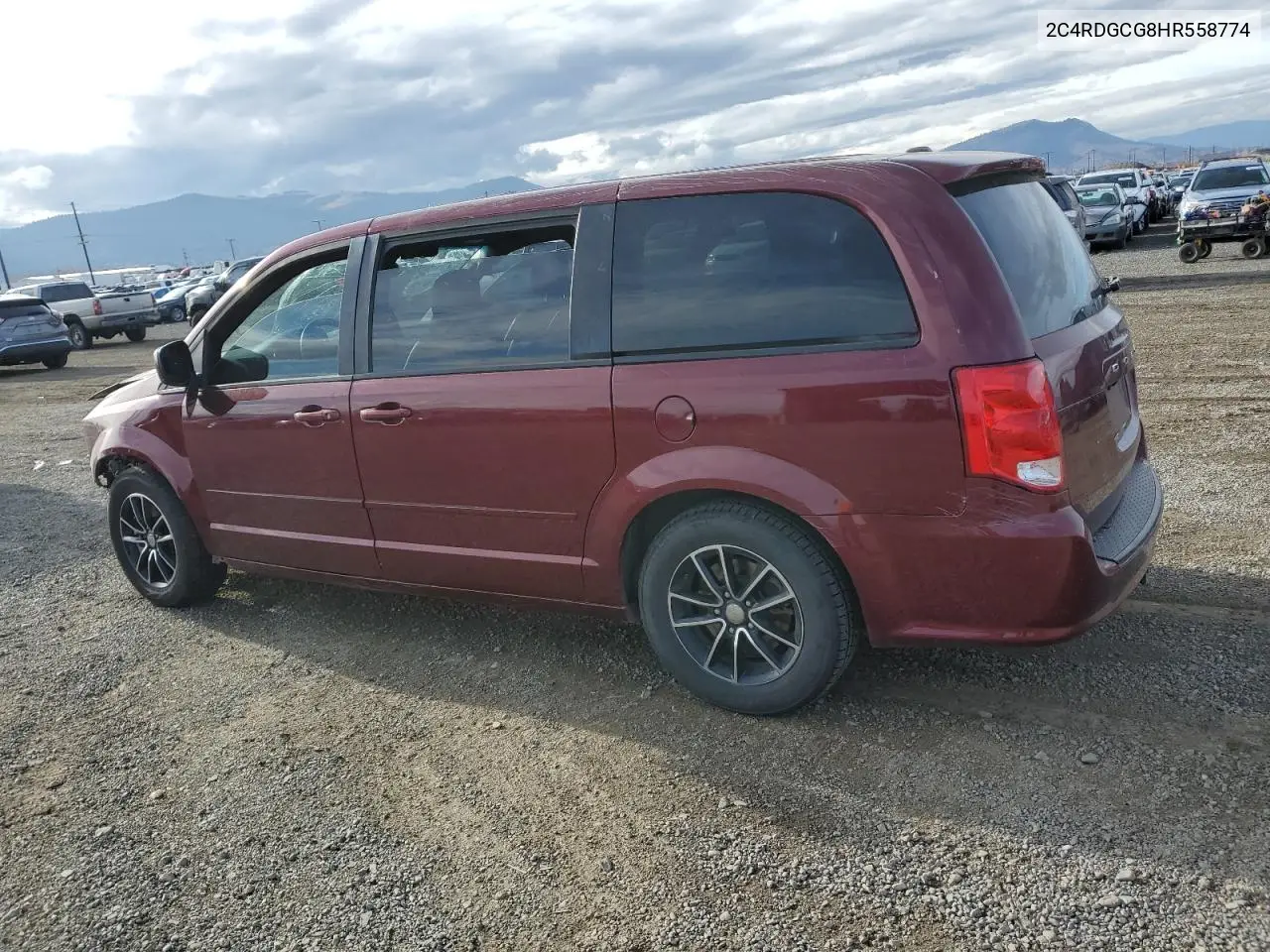 2C4RDGCG8HR558774 2017 Dodge Grand Caravan Sxt