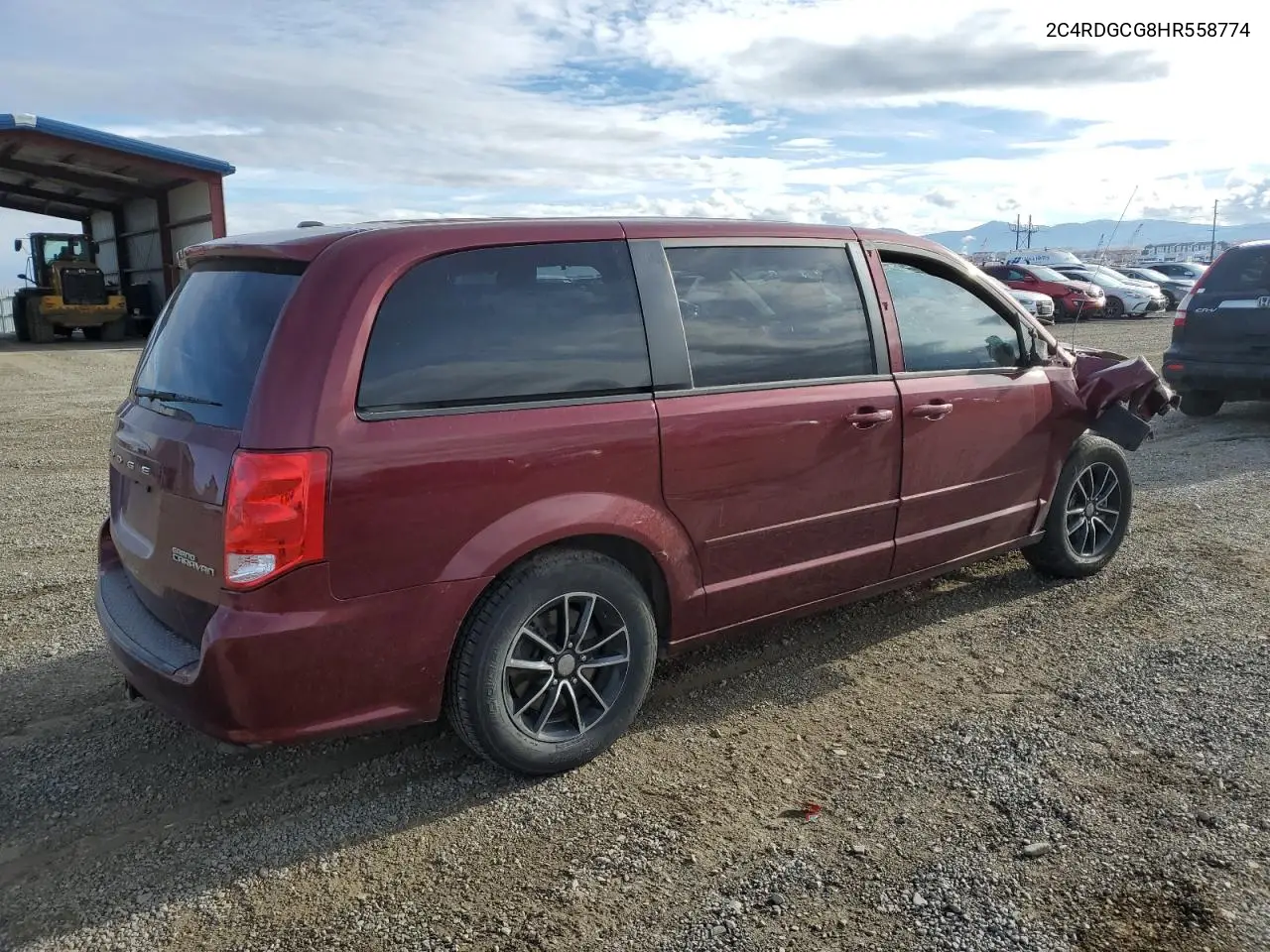 2C4RDGCG8HR558774 2017 Dodge Grand Caravan Sxt