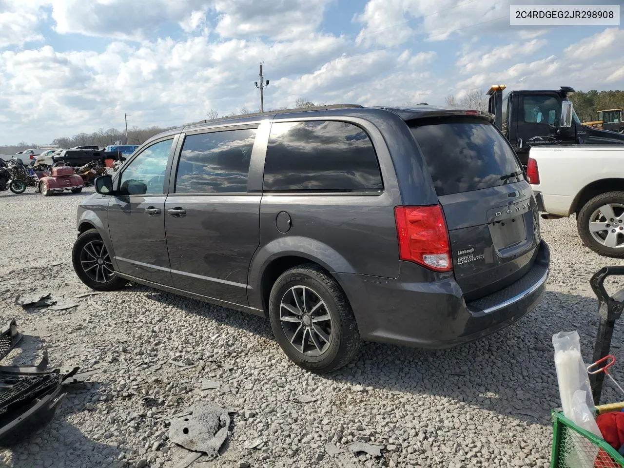 2C4RDGEG2JR298908 2018 Dodge Grand Caravan Gt