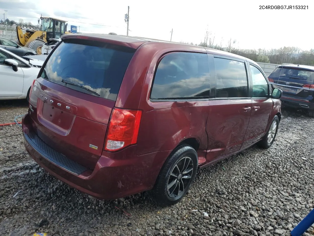 2018 Dodge Grand Caravan Se VIN: 2C4RDGBG7JR153321 Lot: 44942374