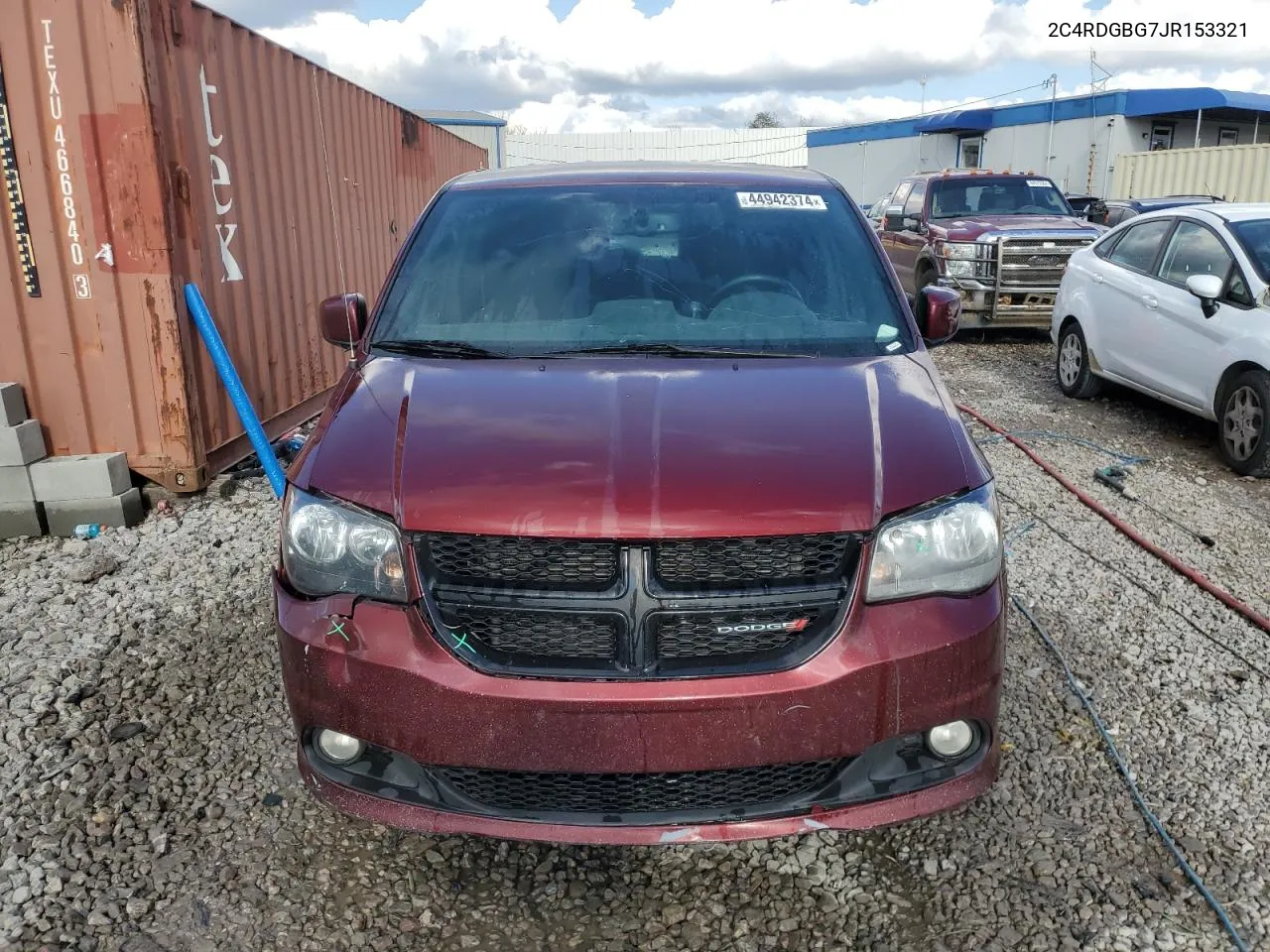 2C4RDGBG7JR153321 2018 Dodge Grand Caravan Se