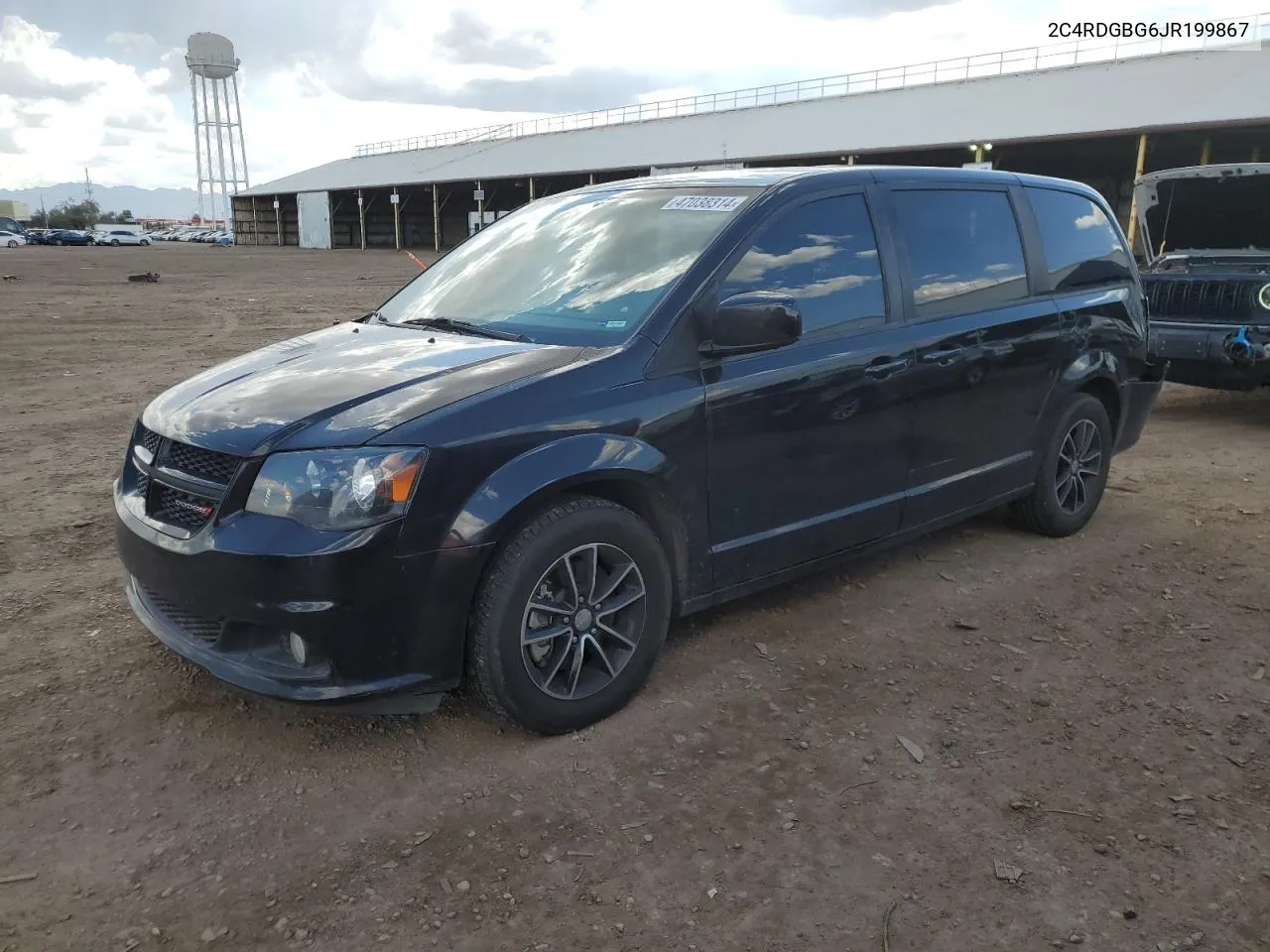 2018 Dodge Grand Caravan Se VIN: 2C4RDGBG6JR199867 Lot: 47038314