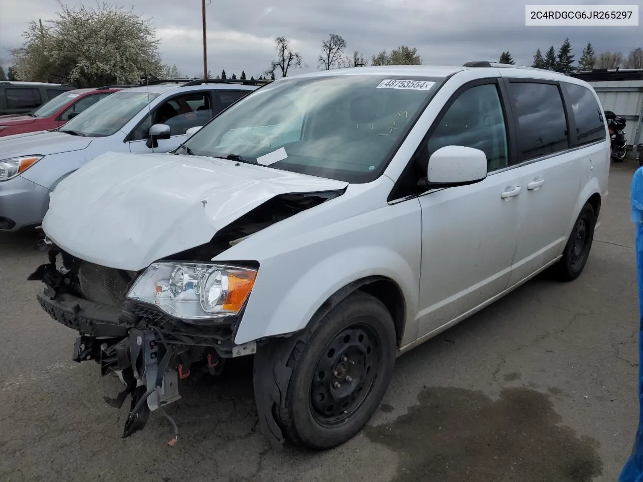 2C4RDGCG6JR265297 2018 Dodge Grand Caravan Sxt