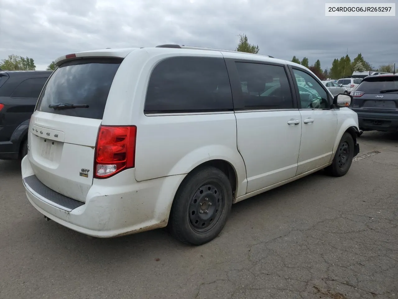 2018 Dodge Grand Caravan Sxt VIN: 2C4RDGCG6JR265297 Lot: 48753554