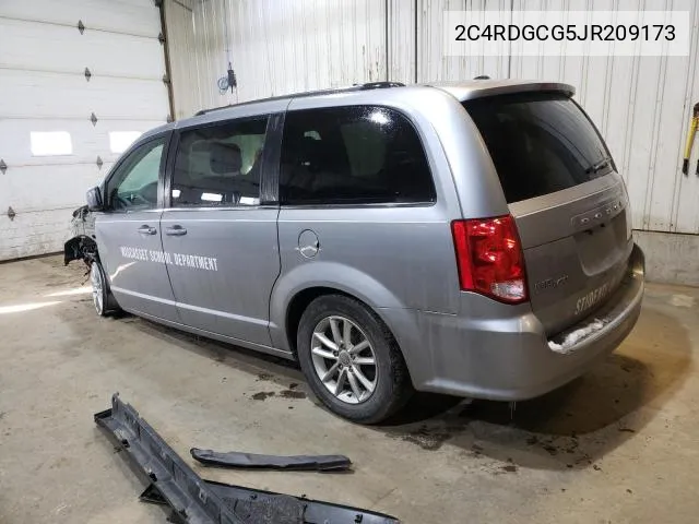 2C4RDGCG5JR209173 2018 Dodge Grand Caravan Sxt