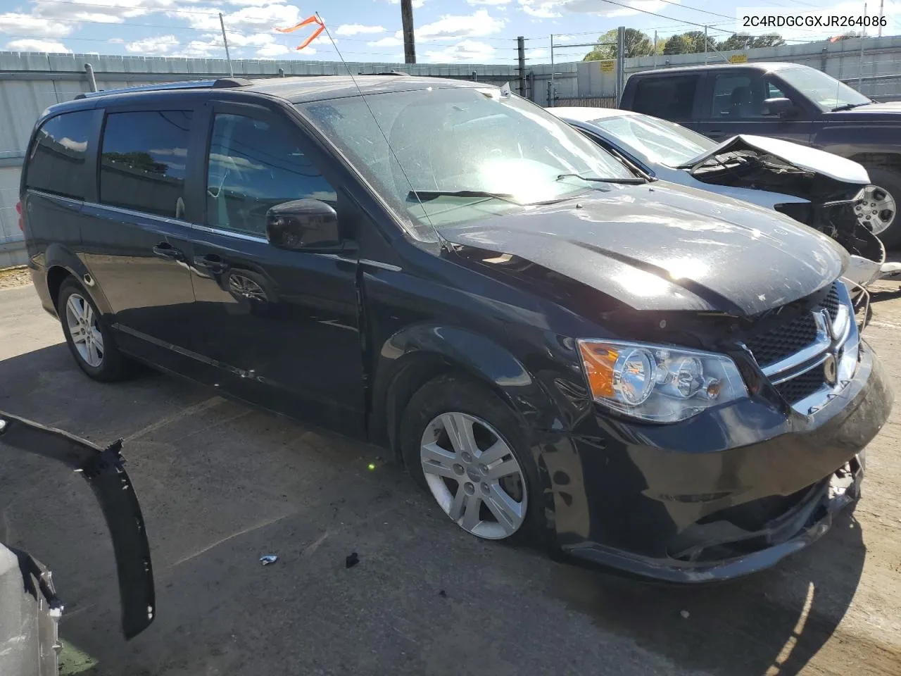 2018 Dodge Grand Caravan Sxt VIN: 2C4RDGCGXJR264086 Lot: 49398654