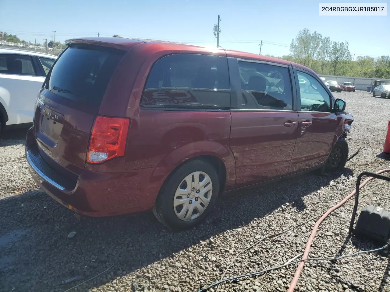 2C4RDGBGXJR185017 2018 Dodge Grand Caravan Se