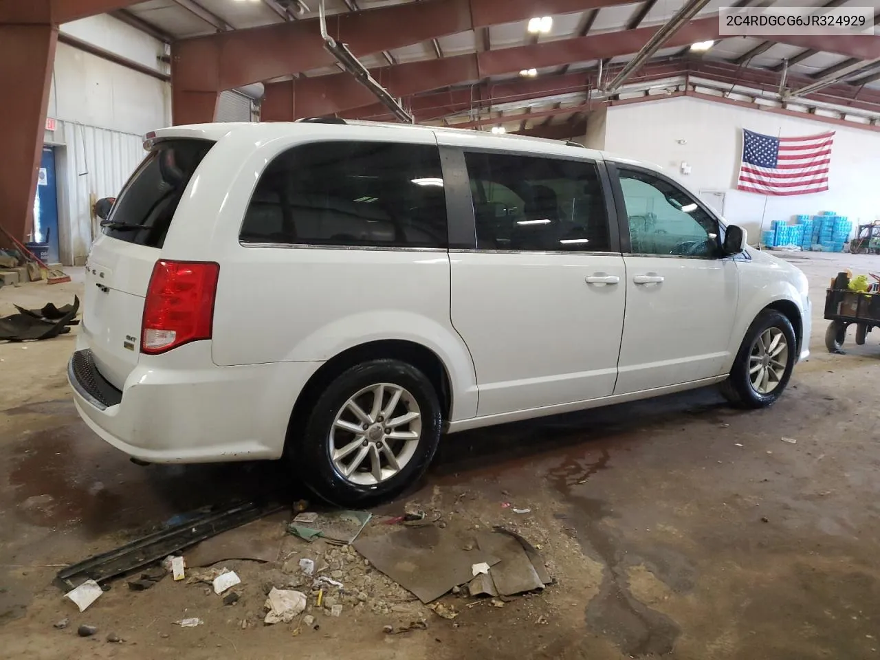 2018 Dodge Grand Caravan Sxt VIN: 2C4RDGCG6JR324929 Lot: 50791024