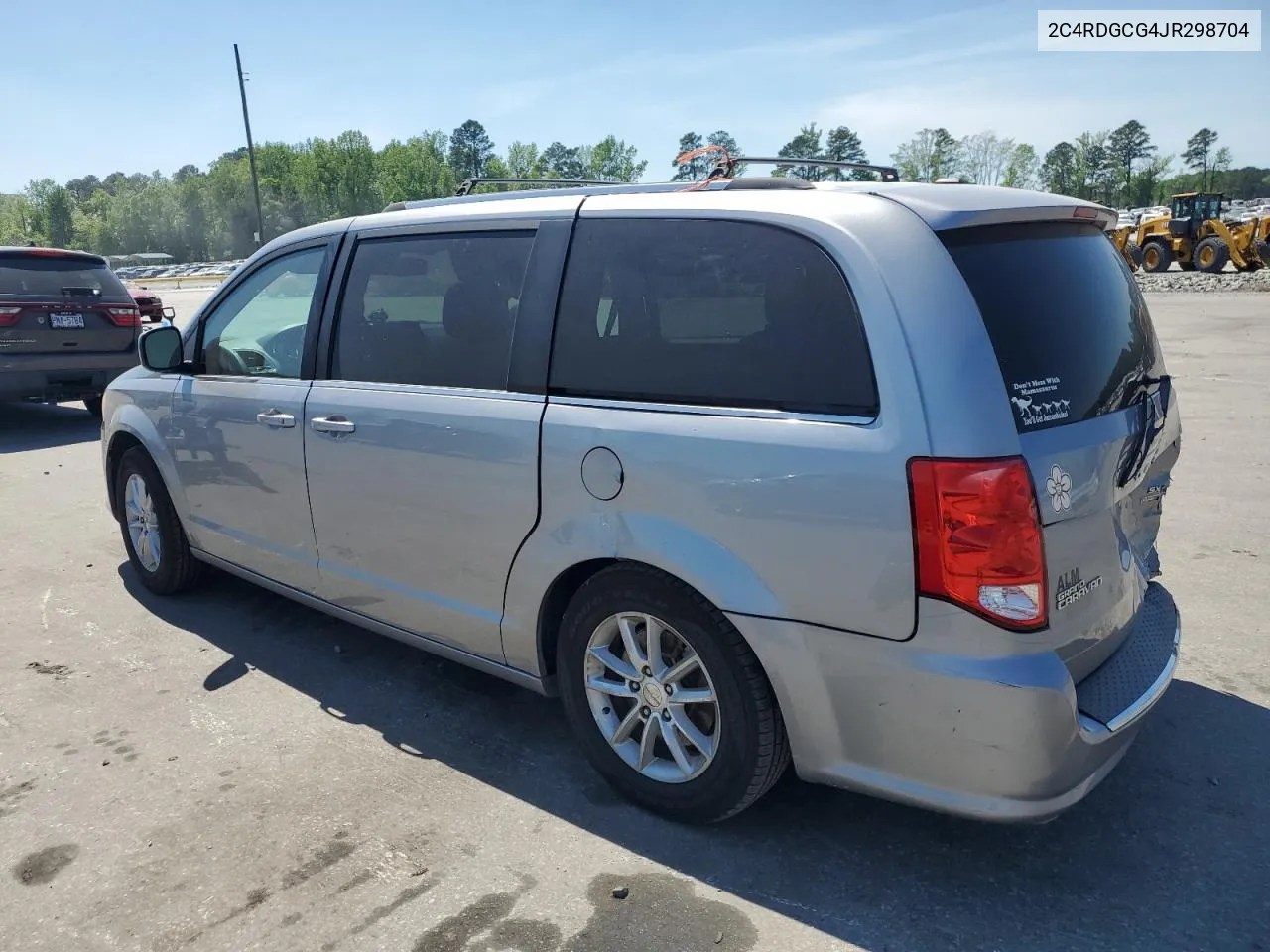 2018 Dodge Grand Caravan Sxt VIN: 2C4RDGCG4JR298704 Lot: 51395624