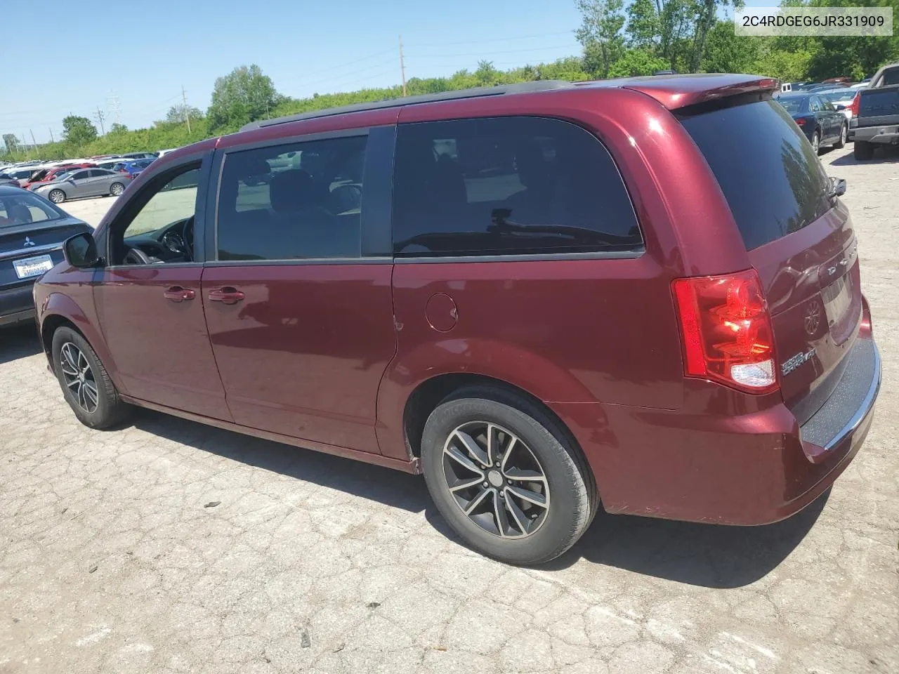 2018 Dodge Grand Caravan Gt VIN: 2C4RDGEG6JR331909 Lot: 52270024