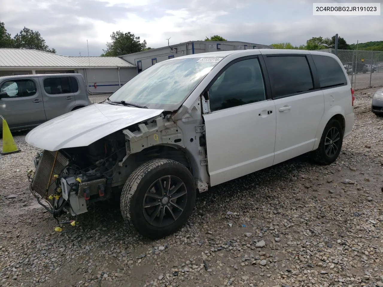 2018 Dodge Grand Caravan Se VIN: 2C4RDGBG2JR191023 Lot: 52339274