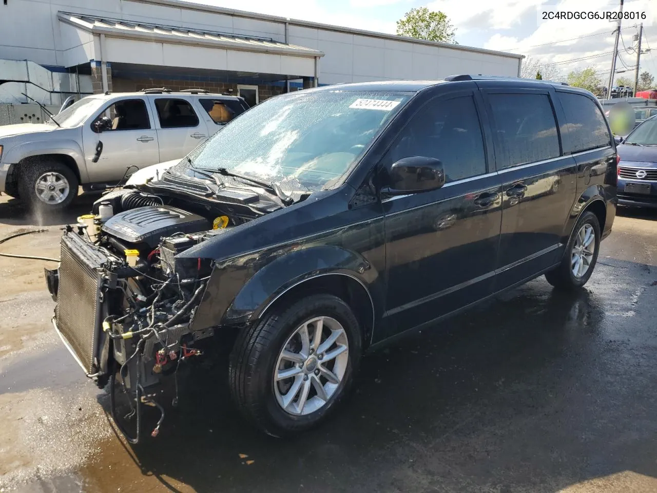 2018 Dodge Grand Caravan Sxt VIN: 2C4RDGCG6JR208016 Lot: 52474444