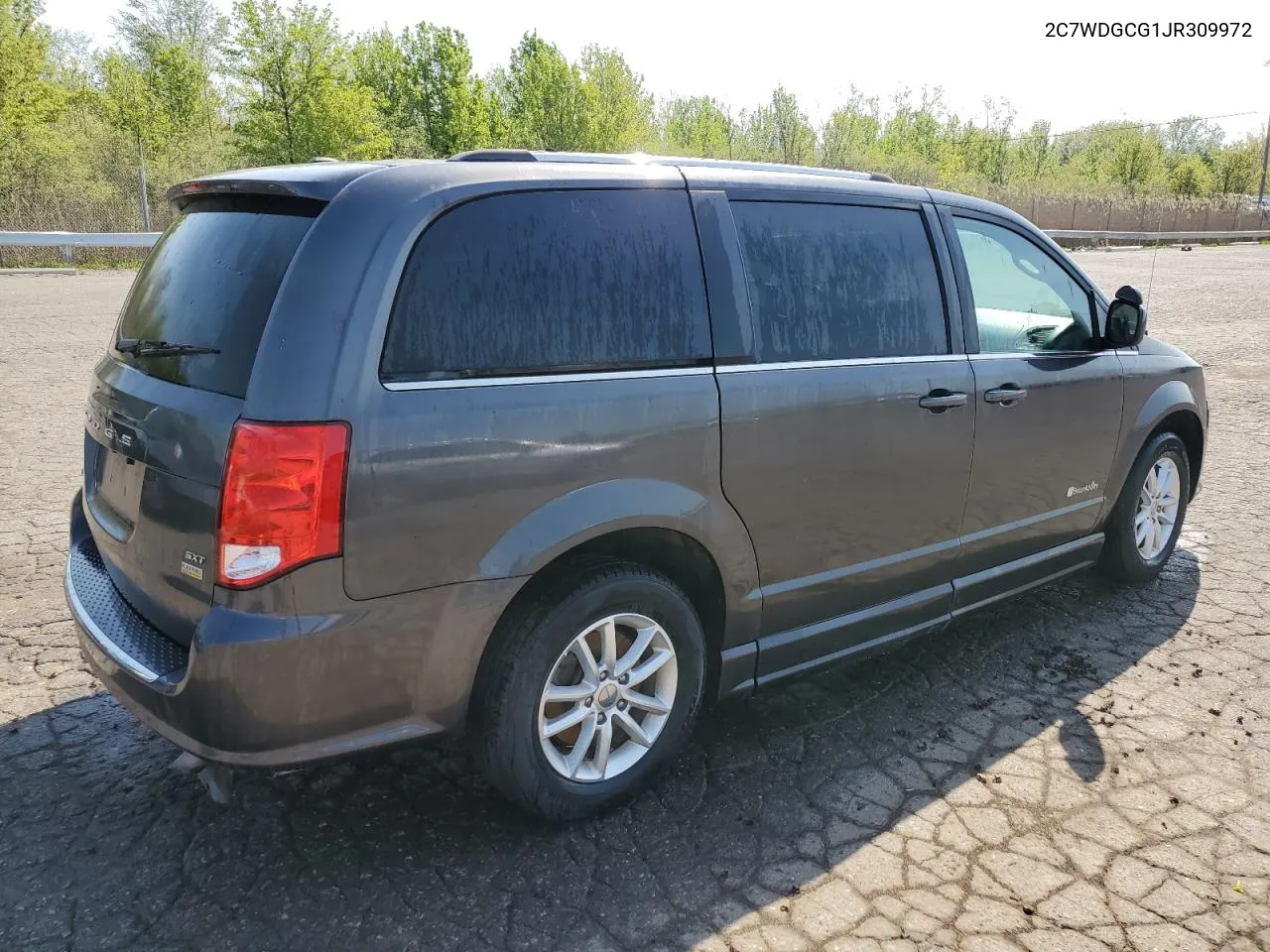 2018 Dodge Grand Caravan Sxt VIN: 2C7WDGCG1JR309972 Lot: 52697494