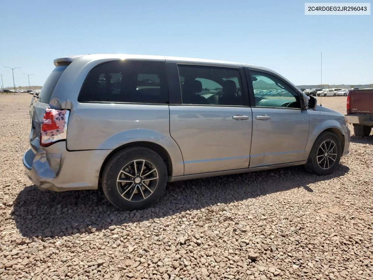 2018 Dodge Grand Caravan Gt VIN: 2C4RDGEG2JR296043 Lot: 53073484