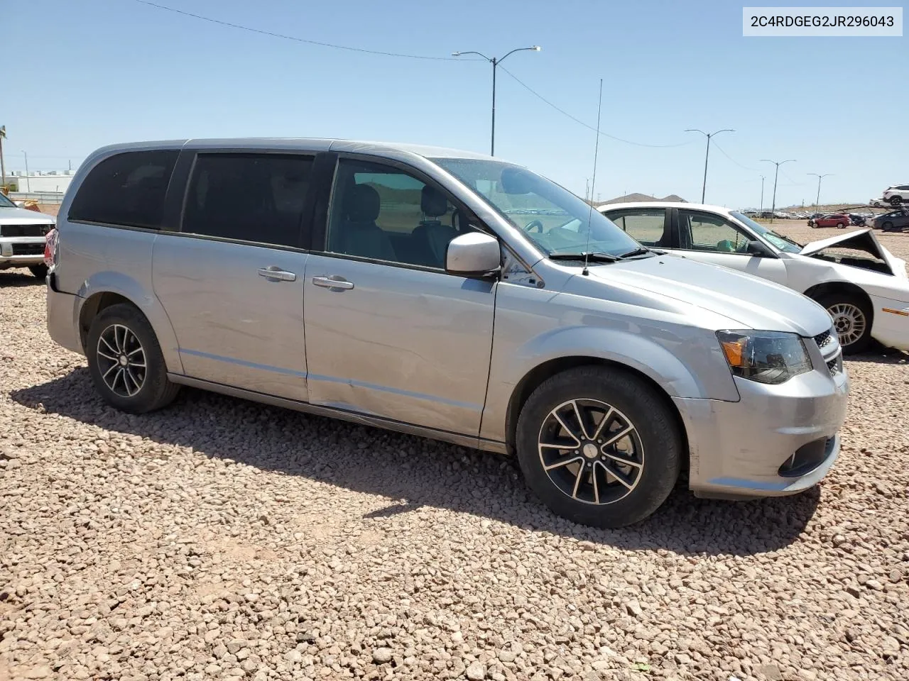 2018 Dodge Grand Caravan Gt VIN: 2C4RDGEG2JR296043 Lot: 53073484