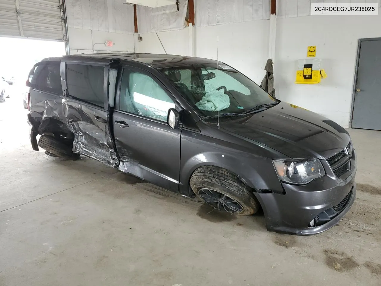 2018 Dodge Grand Caravan Gt VIN: 2C4RDGEG7JR238025 Lot: 53089774