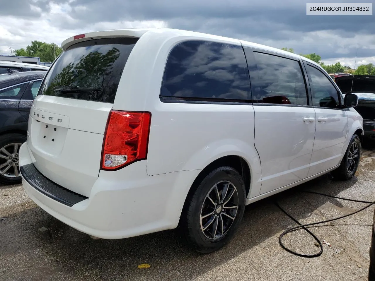 2018 Dodge Grand Caravan Sxt VIN: 2C4RDGCG1JR304832 Lot: 53474104