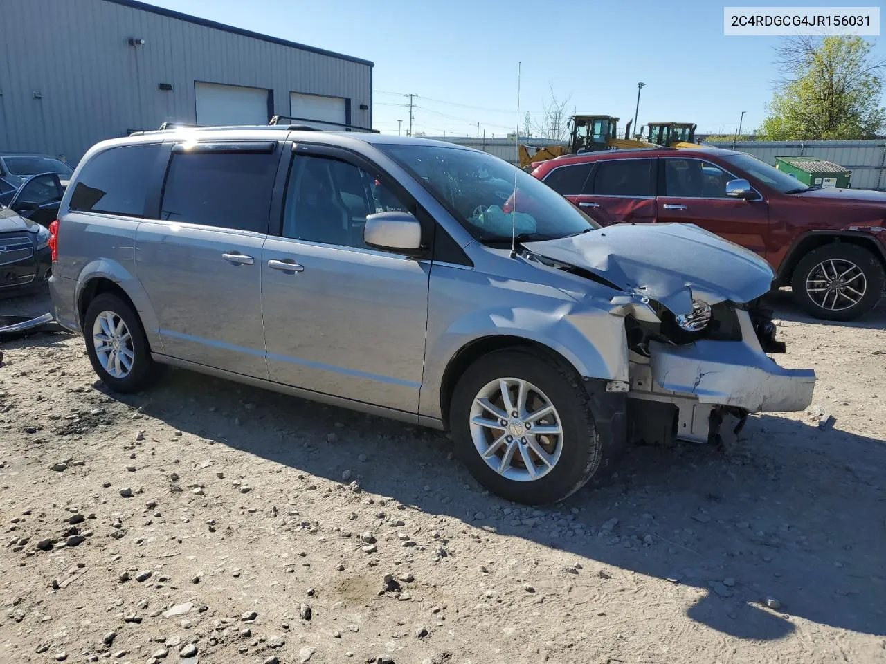 2C4RDGCG4JR156031 2018 Dodge Grand Caravan Sxt