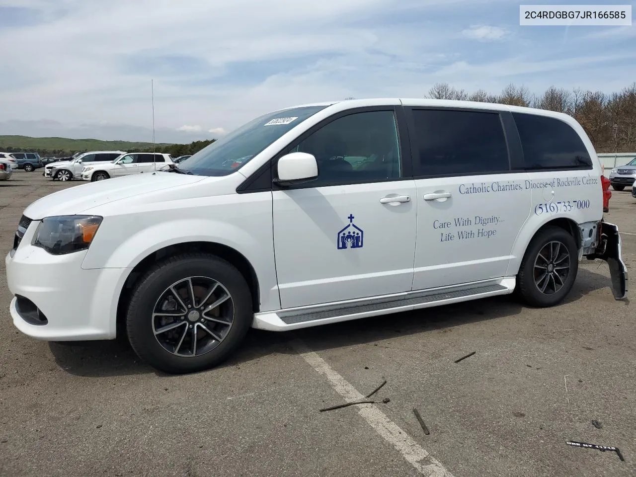 2018 Dodge Grand Caravan Se VIN: 2C4RDGBG7JR166585 Lot: 53622924