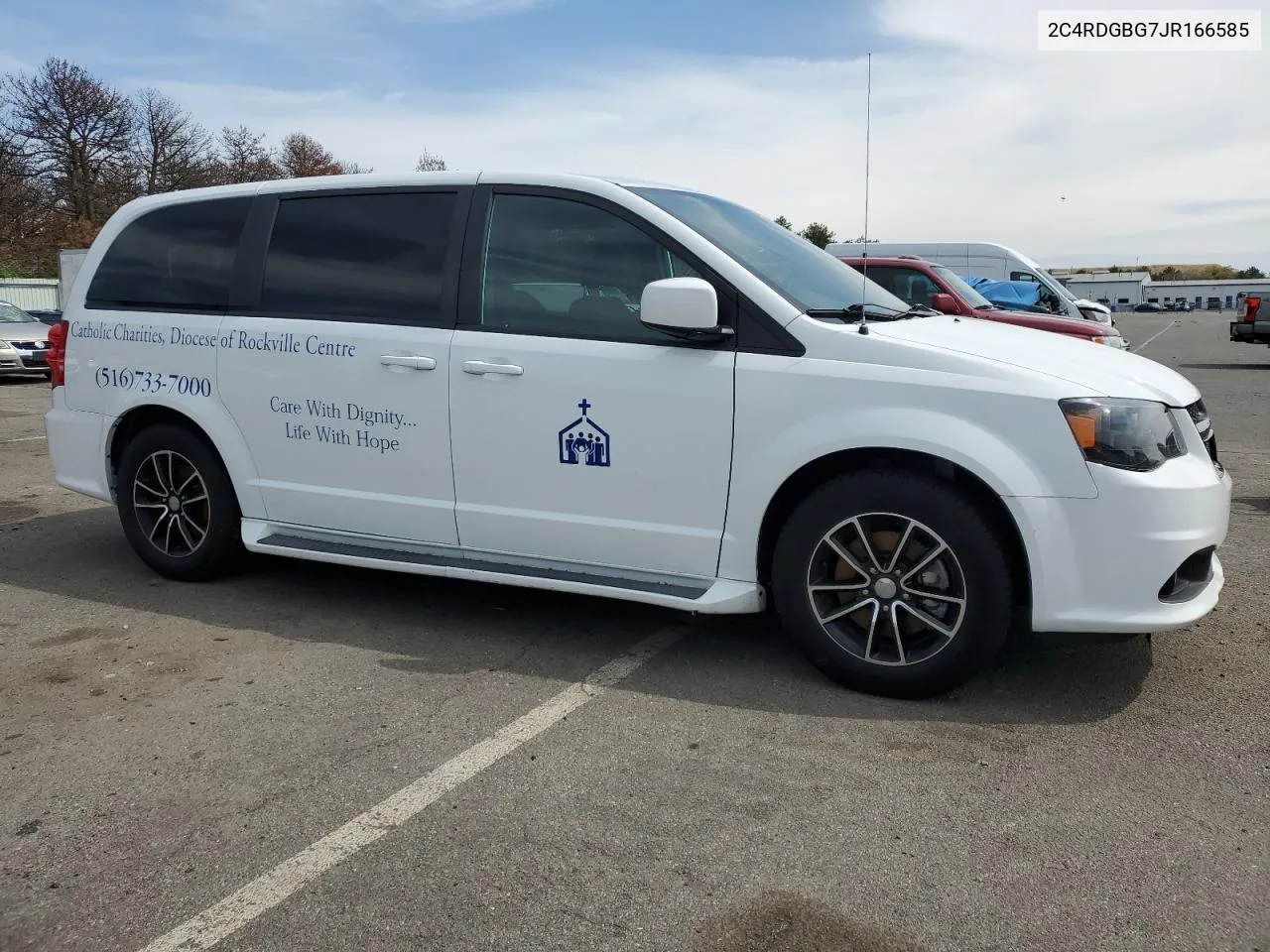 2018 Dodge Grand Caravan Se VIN: 2C4RDGBG7JR166585 Lot: 53622924