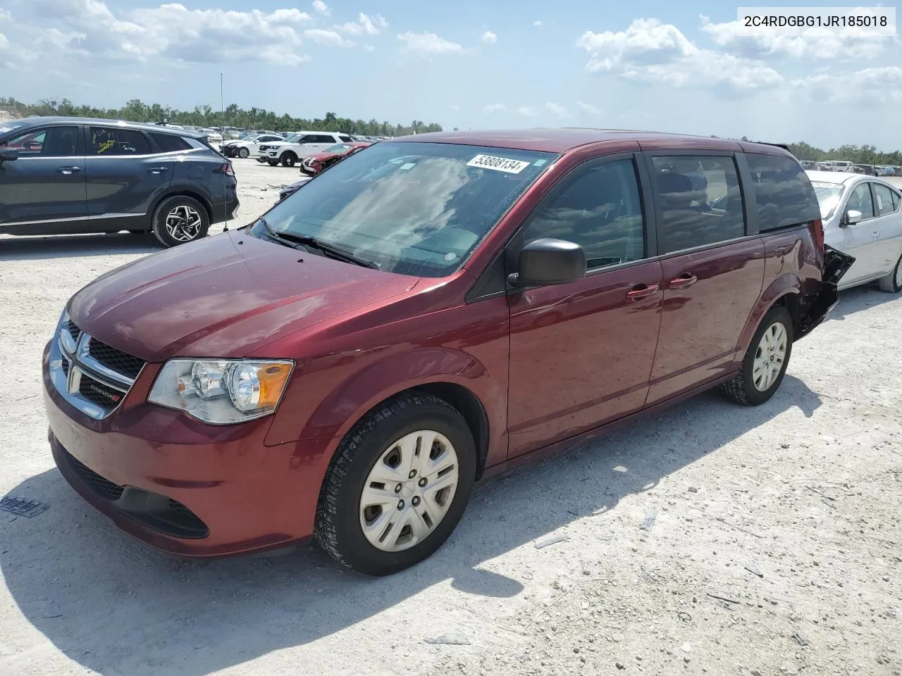 2C4RDGBG1JR185018 2018 Dodge Grand Caravan Se