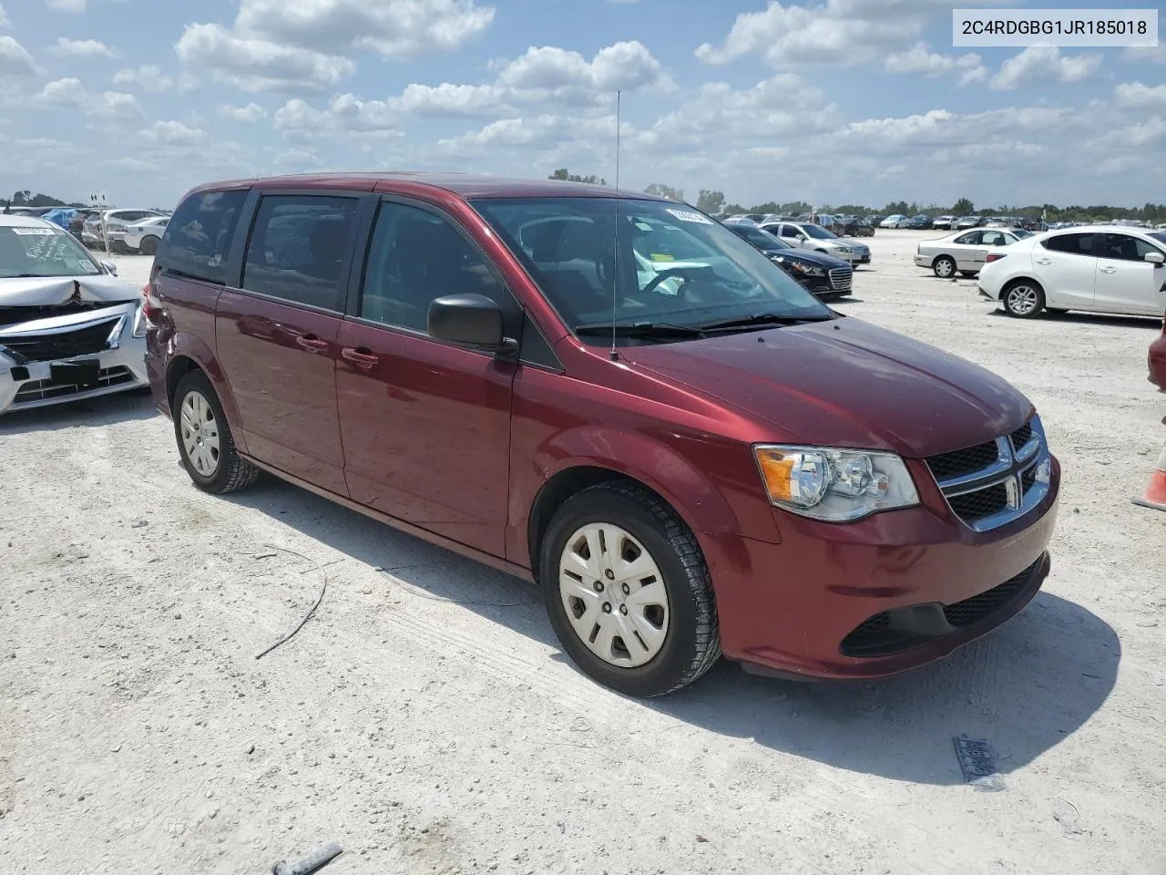 2018 Dodge Grand Caravan Se VIN: 2C4RDGBG1JR185018 Lot: 53808134