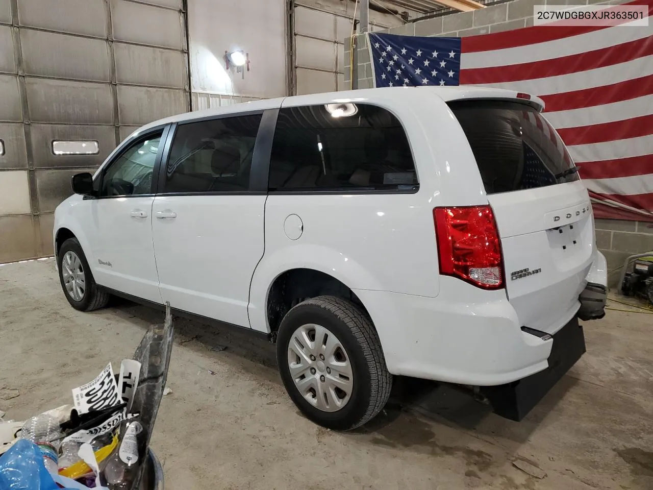 2C7WDGBGXJR363501 2018 Dodge Grand Caravan Se