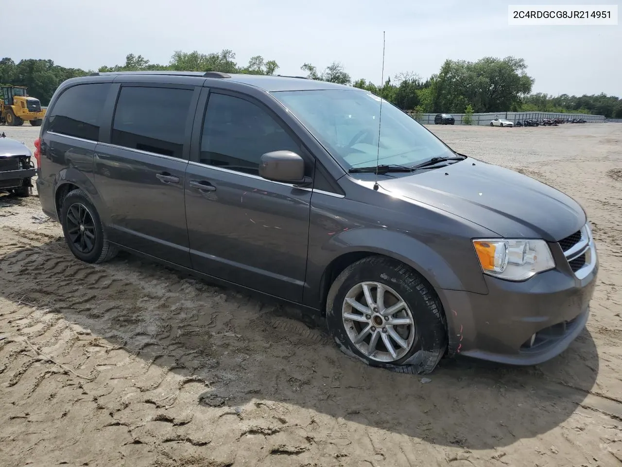 2018 Dodge Grand Caravan Sxt VIN: 2C4RDGCG8JR214951 Lot: 54425074