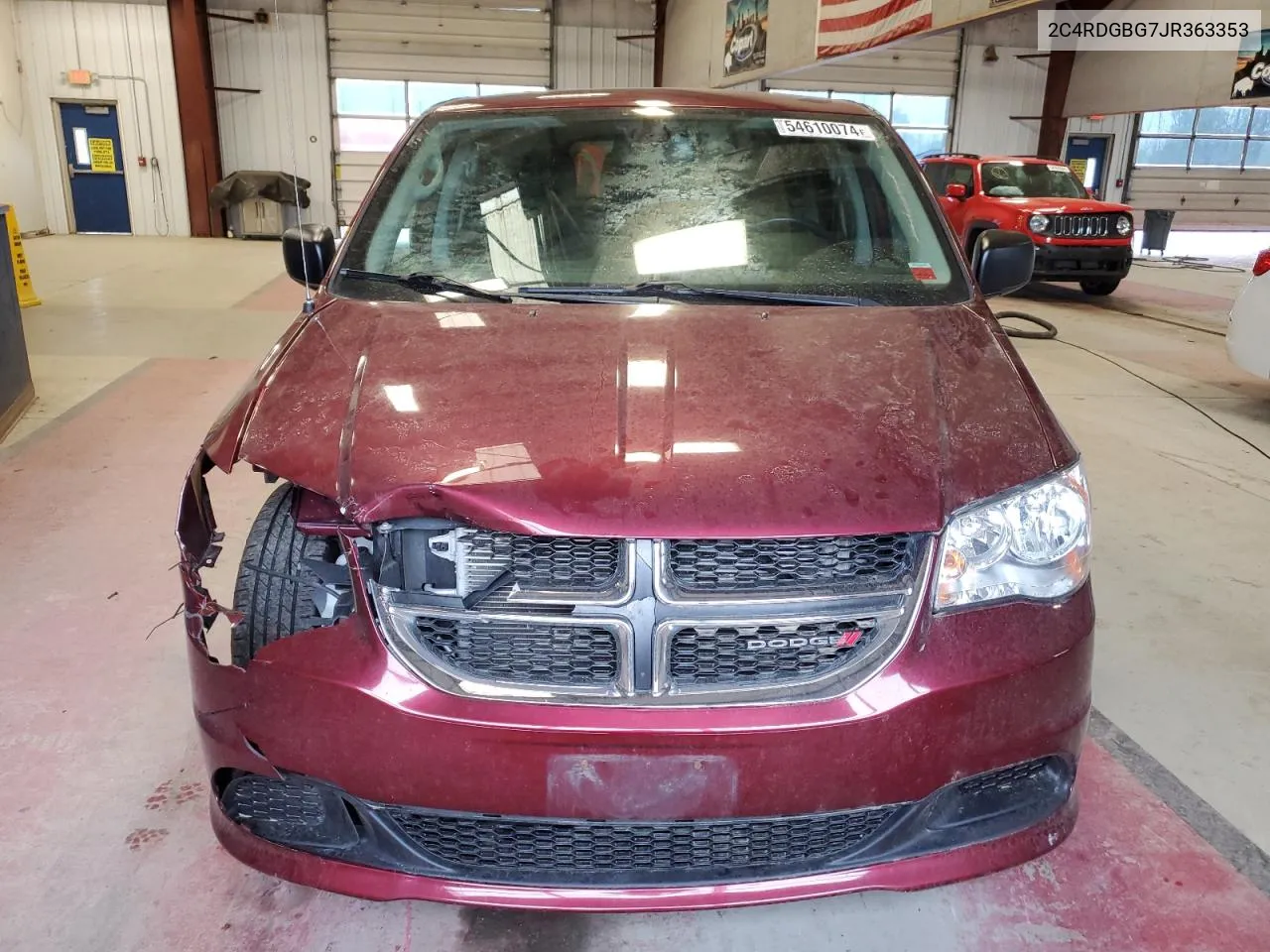 2C4RDGBG7JR363353 2018 Dodge Grand Caravan Se