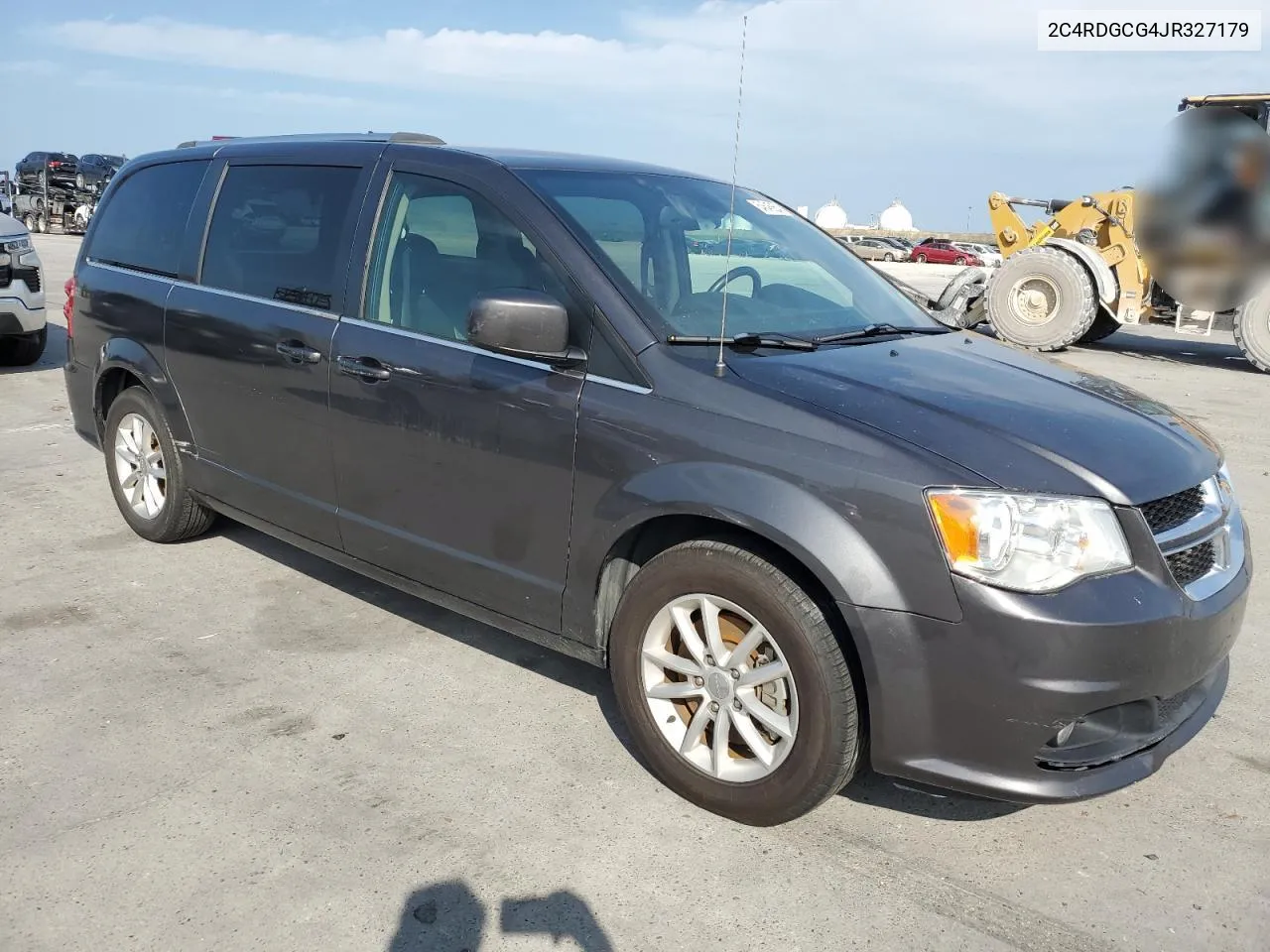 2018 Dodge Grand Caravan Sxt VIN: 2C4RDGCG4JR327179 Lot: 54645654