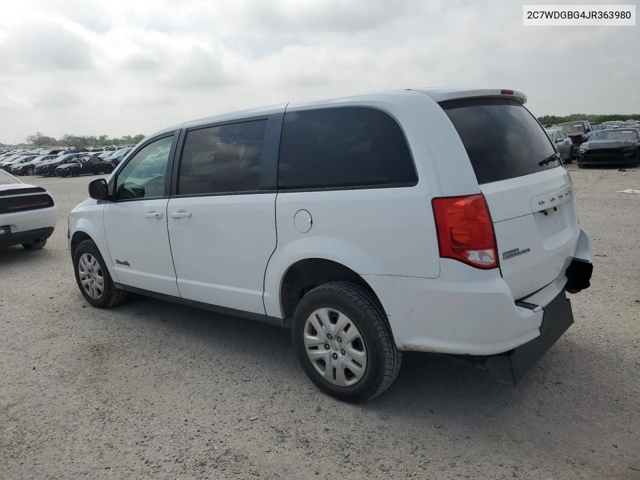 2C7WDGBG4JR363980 2018 Dodge Grand Caravan Se