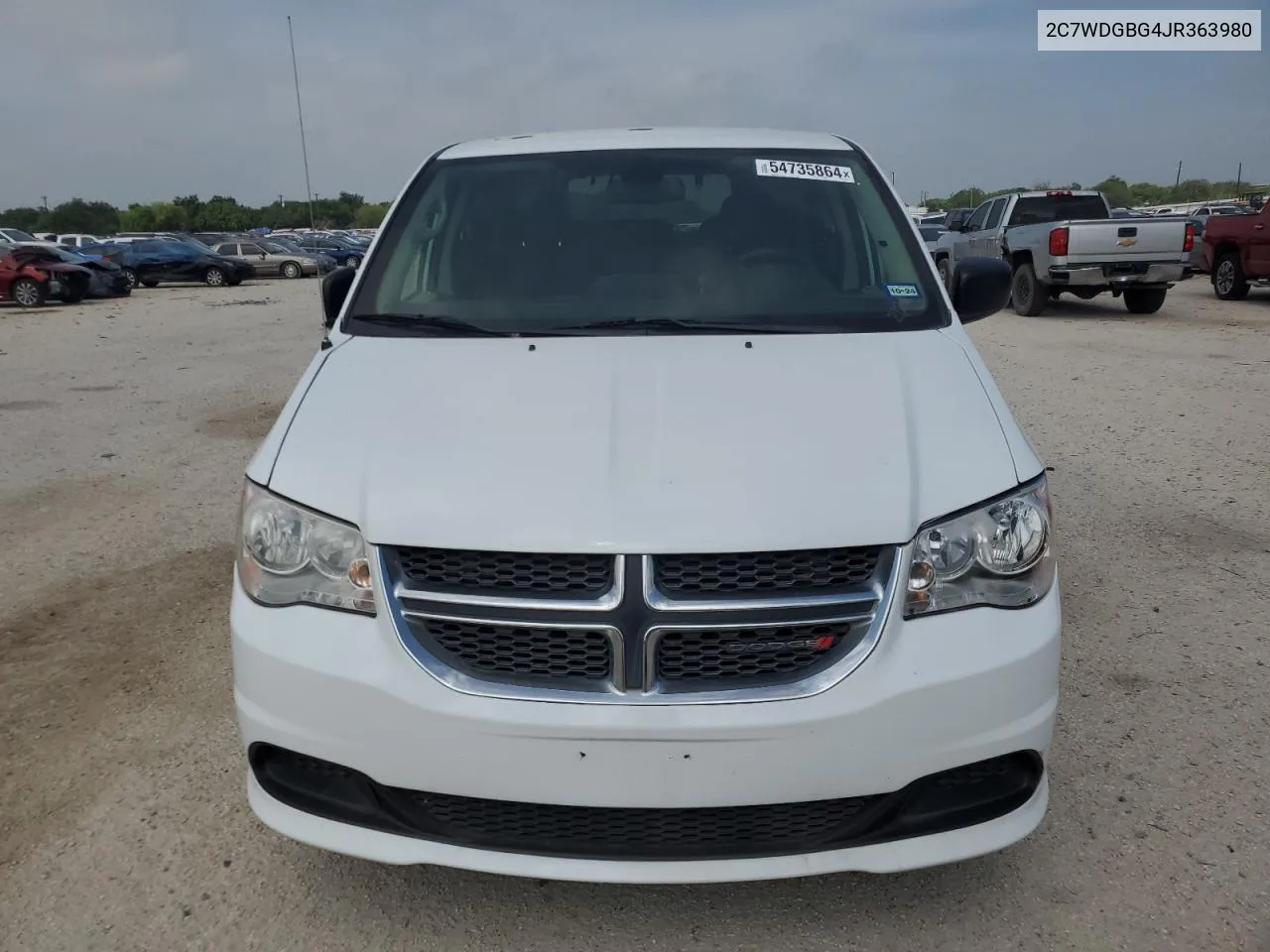 2C7WDGBG4JR363980 2018 Dodge Grand Caravan Se